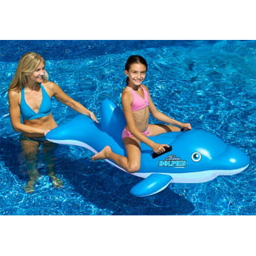 Flying Pig Giant Pool Float Raft Swimline 90266 LOL Series Beach Inflatable Pink